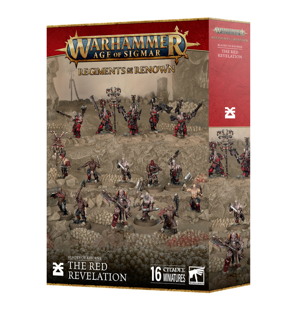 Age of Sigmar Blades of Khorne The Red Revelation Games Workshop Minis Games Workshop [SK]