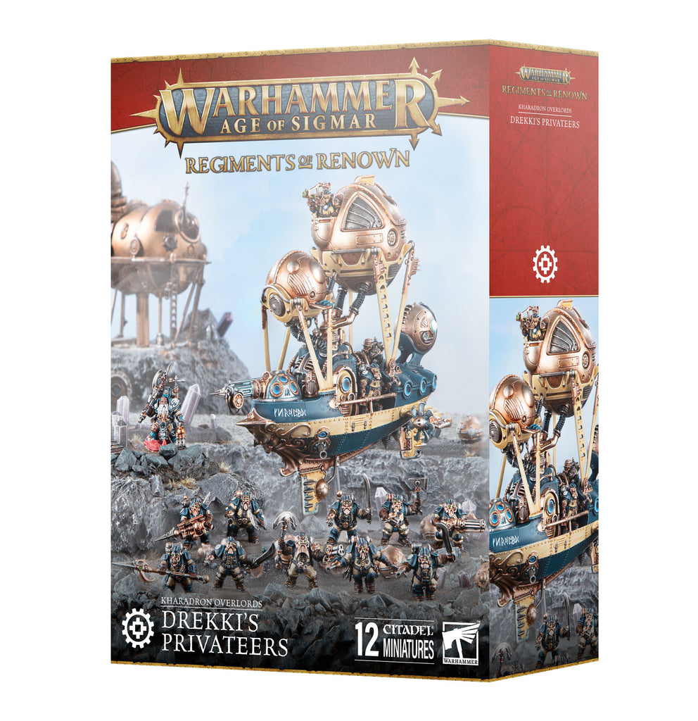 Age of Sigmar Kharadron Overlords Drekki's Privateers Games Workshop Minis Games Workshop [SK]
