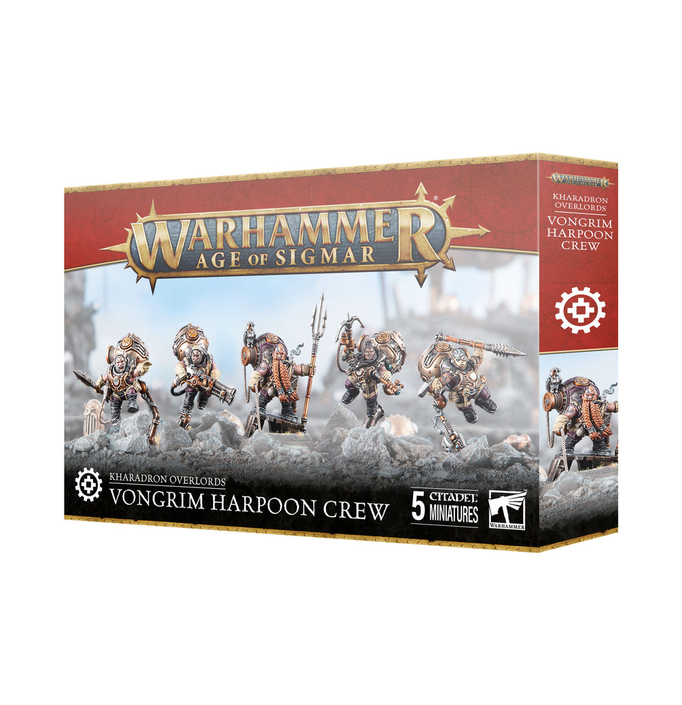Age of Sigmar Kharadron Overlords Vongrim Harpoon Crew Games Workshop Minis Games Workshop [SK]