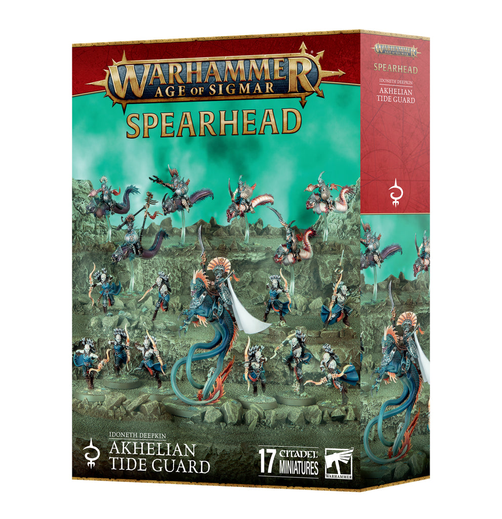 Age of Sigmar Spearhead Idoneth Deepkin Akhelian Tide Guard Games Workshop Minis Games Workshop [SK]