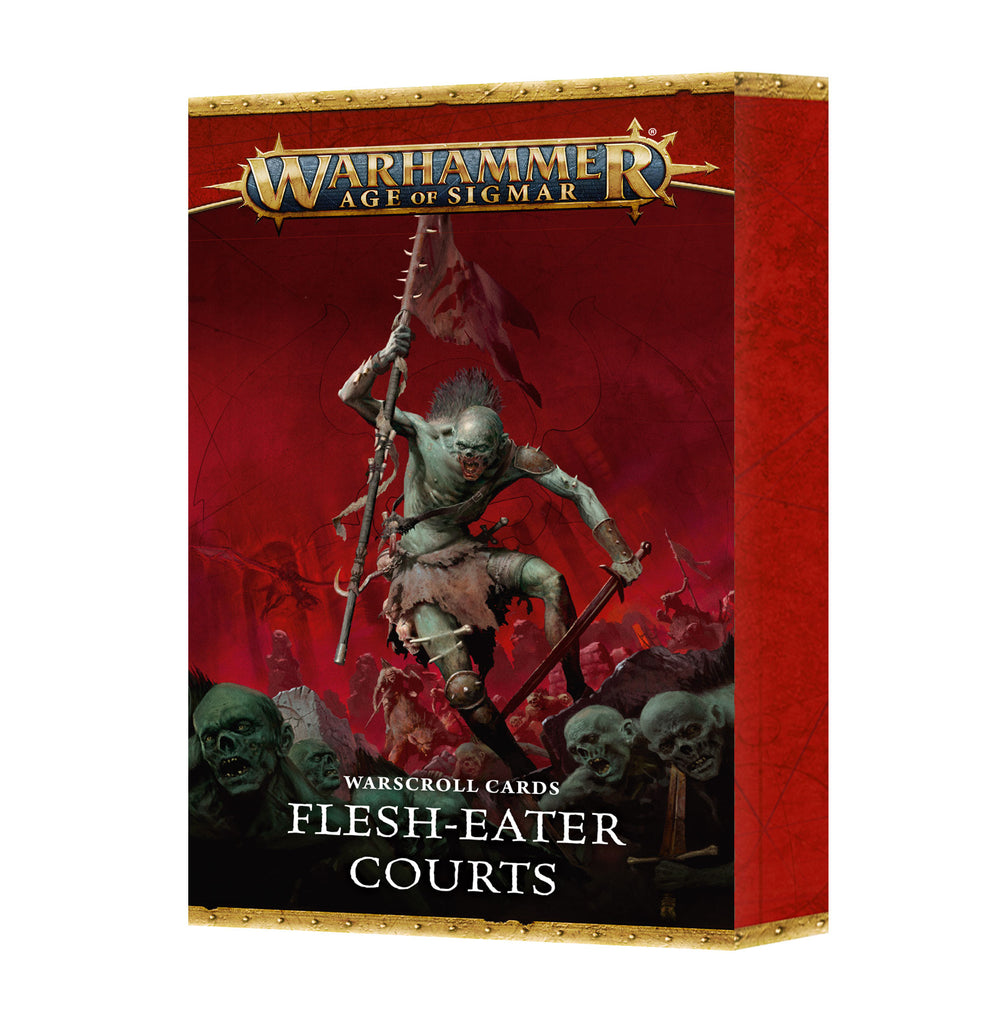 Age of Sigmar Warscroll Cards Flesh Eater Courts (4th Edition) Games Workshop Minis Games Workshop [SK]