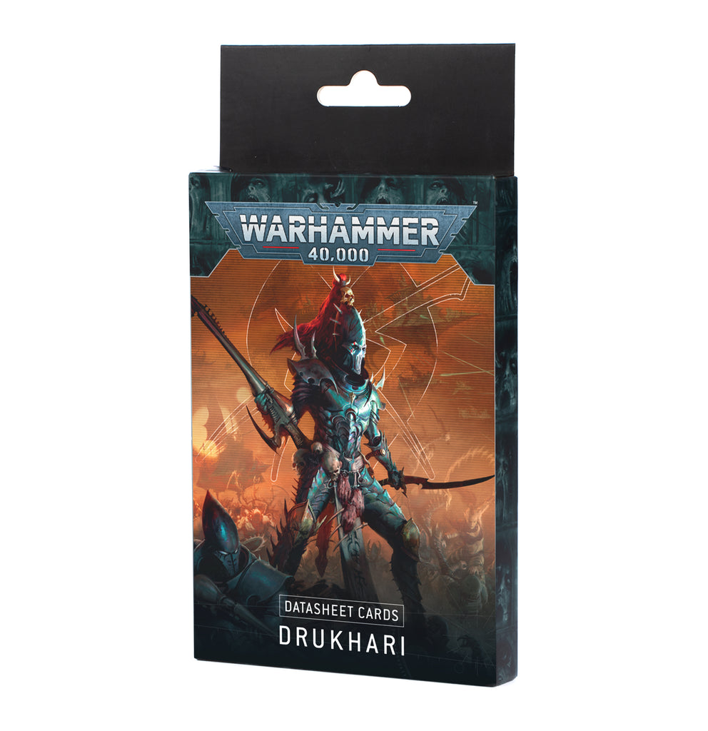 40K Datasheet Cards Drukhari (10th Edition) Games Workshop Minis Games Workshop [SK]
