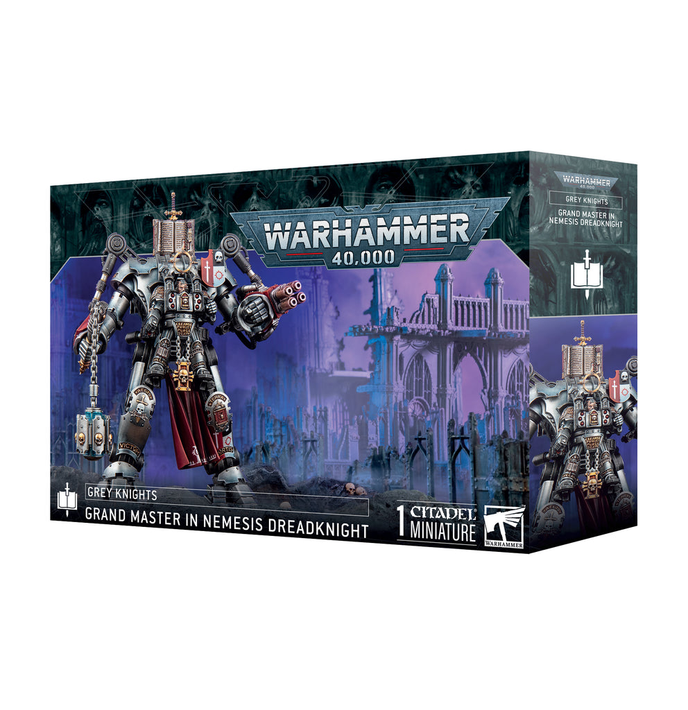 40K Grey Knights Grand Master in Nemesis Dreadknight Games Workshop Minis Games Workshop [SK]