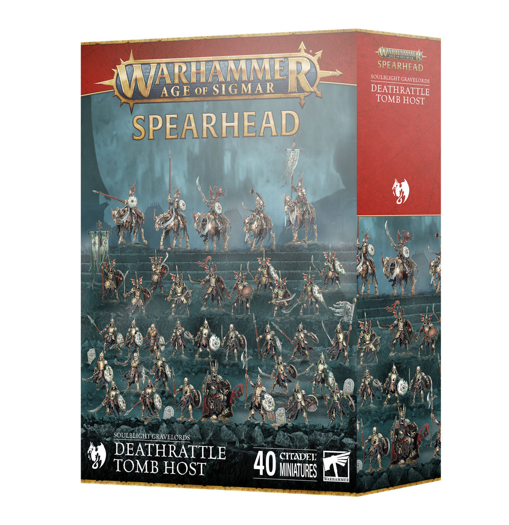 Age of Sigmar Spearhead Soulblight Gravelords Deathrattle Tomb Host Games Workshop Minis Games Workshop [SK]