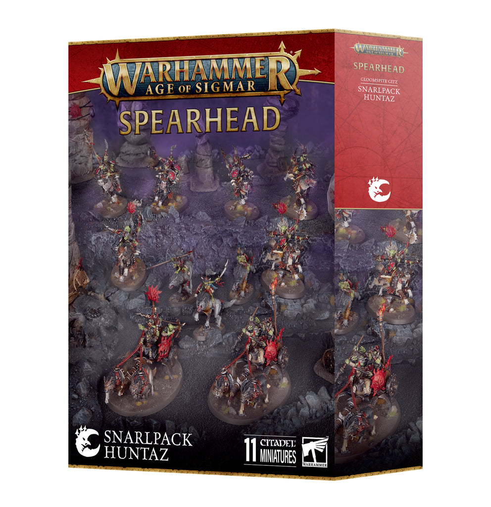 Age of Sigmar Spearhead Gloomspite Gitz Snarlpack Huntaz Games Workshop Minis Games Workshop [SK]