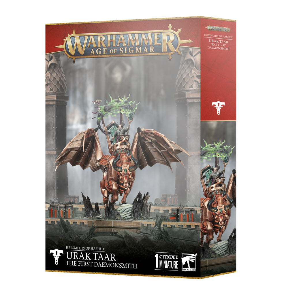 Age of Sigmar Helsmiths of Hashut Urak Taar the First Daemonsmith Games Workshop Minis Games Workshop [SK]