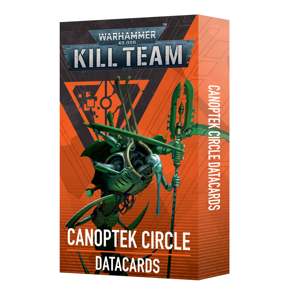 40K Kill Team Datacards Canoptek Circle Games Workshop Minis Games Workshop [SK]