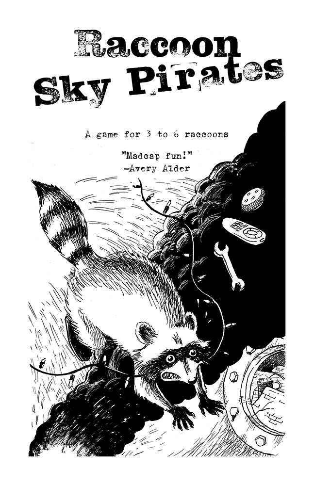 Raccoon Sky Pirates Box Set (Revised) RPGs - Misc Hectic Electron Games [SK]   