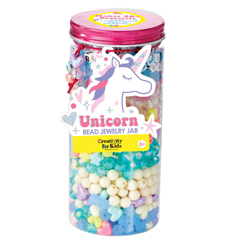 Faber-Castell Bead Jewelry Jar Activities Faber-Castell [SK] Unicorn