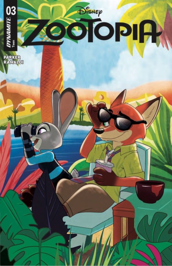 Zootopia #3 Cover A Forstner Comics Dynamite Entertainment [SK]