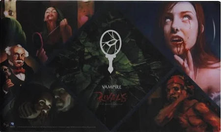 CLEARANCE Vampire the Masquerade Rivals Malkavian Playmat Game Accessory Renegade Game Studios [SK]