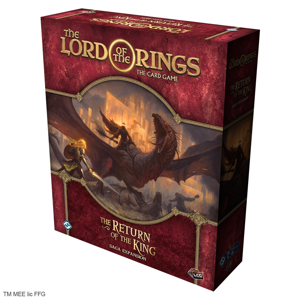 Lord of the Rings LCG Return of the King Saga Expansion Living Card Games Fantasy Flight Games [SK]   