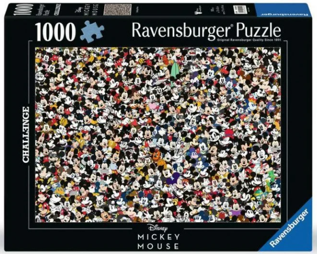 Mickey Challenge 1000pc Puzzles Ravensburger [SK]   