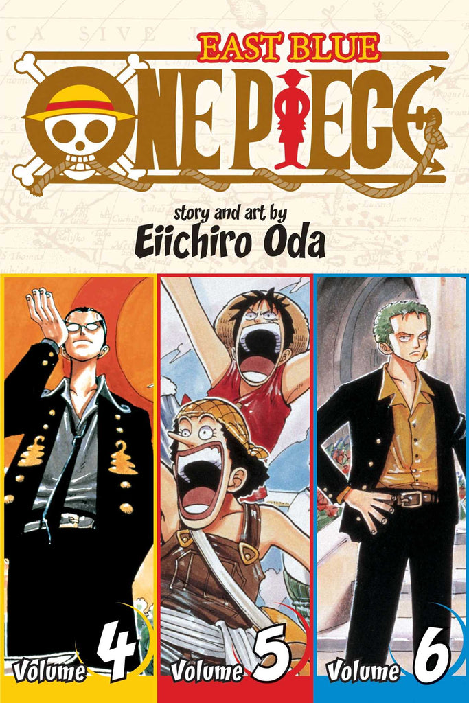 One Piece East Blue Omnibus 2 (4-5-6) Graphic Novels VIZ Media [SK]   