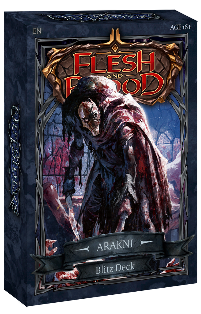 Flesh & Blood Outsiders Blitz Deck TCGs Misc Legend Story Studios [SK] Arakni  
