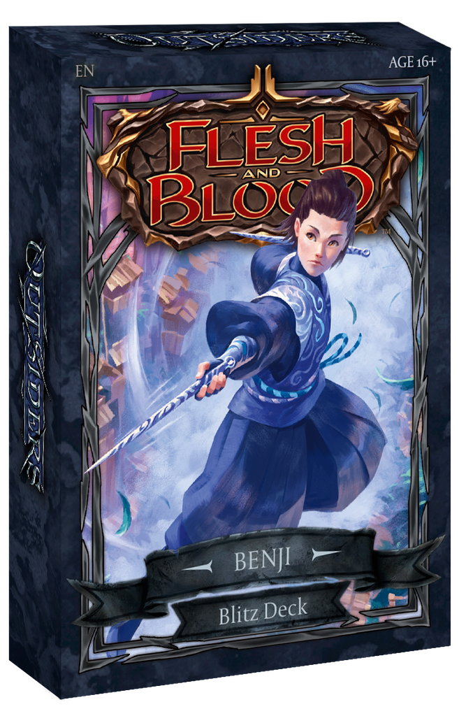 Flesh & Blood Outsiders Blitz Deck TCGs Misc Legend Story Studios [SK] Benji  