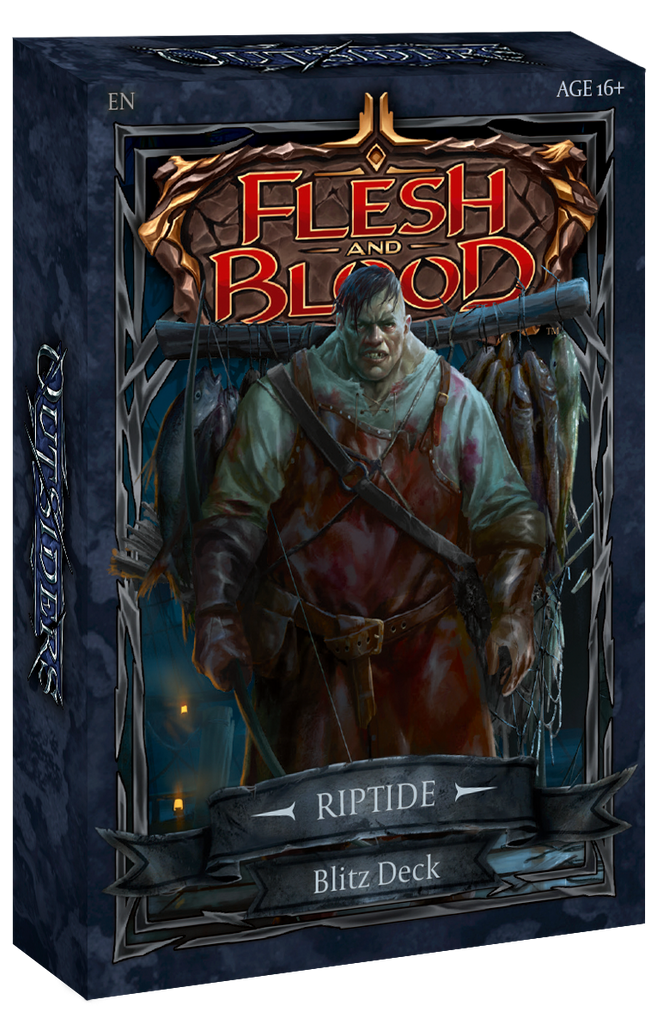 Flesh & Blood Outsiders Blitz Deck TCGs Misc Legend Story Studios [SK] Riptide  