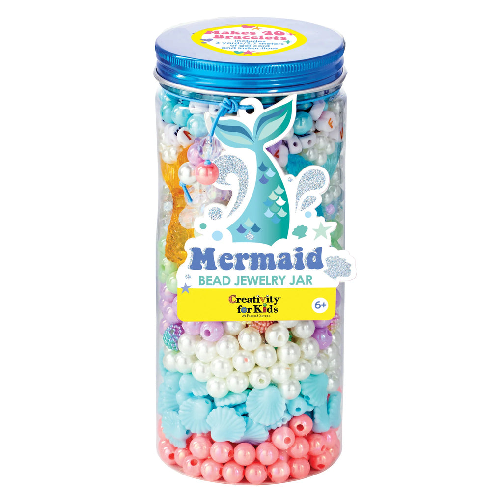 Faber-Castell Bead Jewelry Jar Activities Faber-Castell [SK] Mermaid