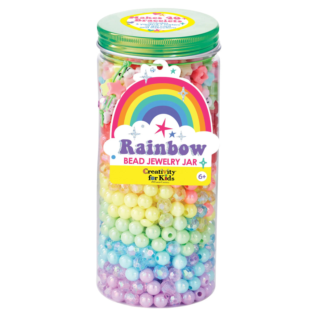 Faber-Castell Bead Jewelry Jar Activities Faber-Castell [SK] Rainbow