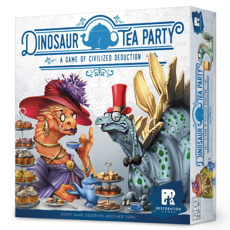 Dinosaur Tea Party Card Games Restoration Games [SK]   