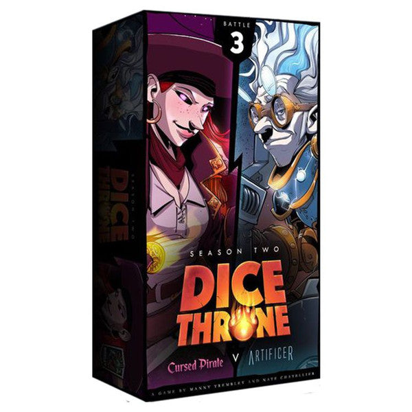 Dice Throne Season Two - Artificer vs Cursed Pirate Dice Games Roxley [SK]