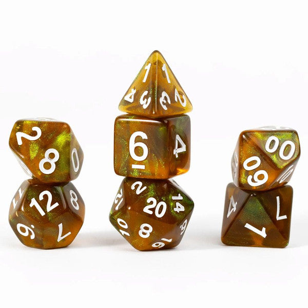Sirius Dice Treasure Series Peridot Dice Sets & Singles Sirius Dice [SK]