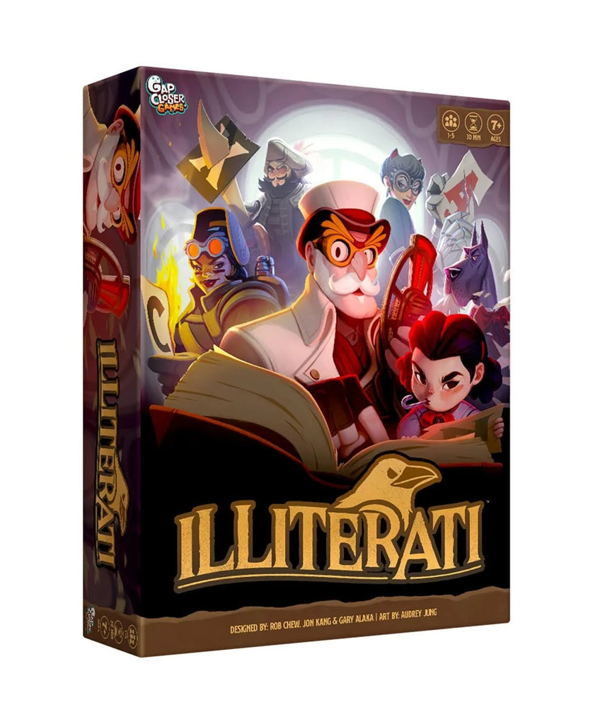 Illiterati Standard Edition Board Games Gap Closer Games [SK]   