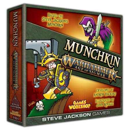 Munchkin Warhammer Age of Sigmar Card Games Steve Jackson Games [SK]