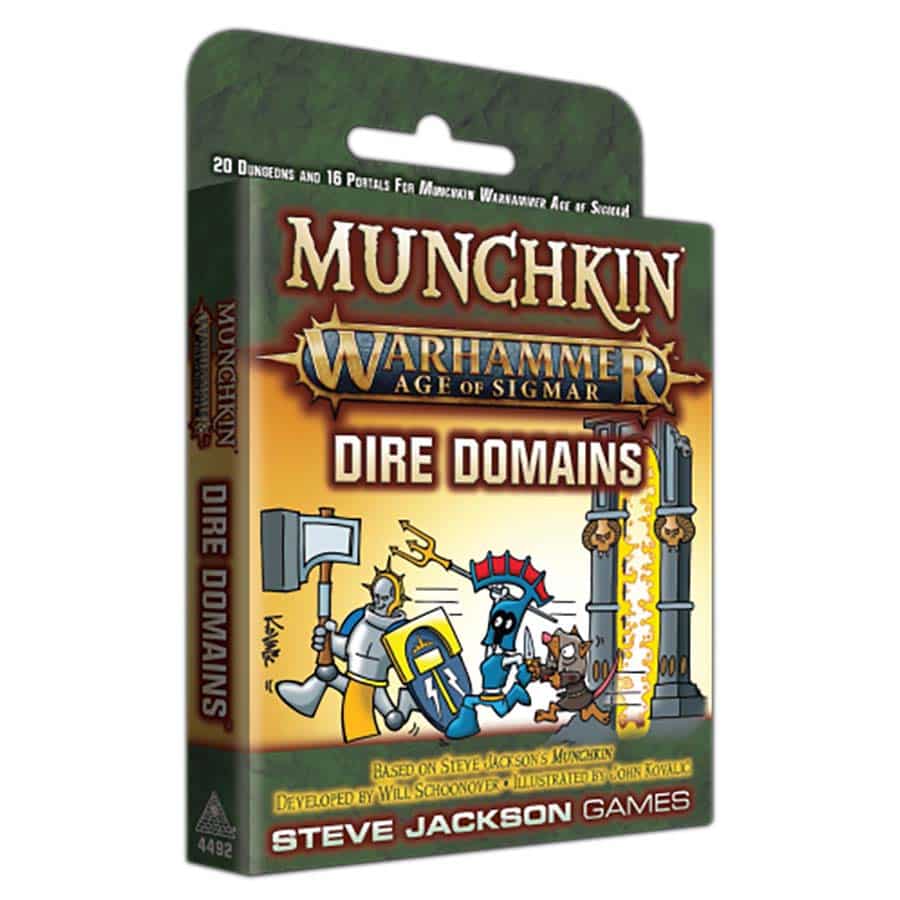 Munchkin Warhammer Age of Sigmar - Dire Domains Expansion Card Games Steve Jackson Games [SK]