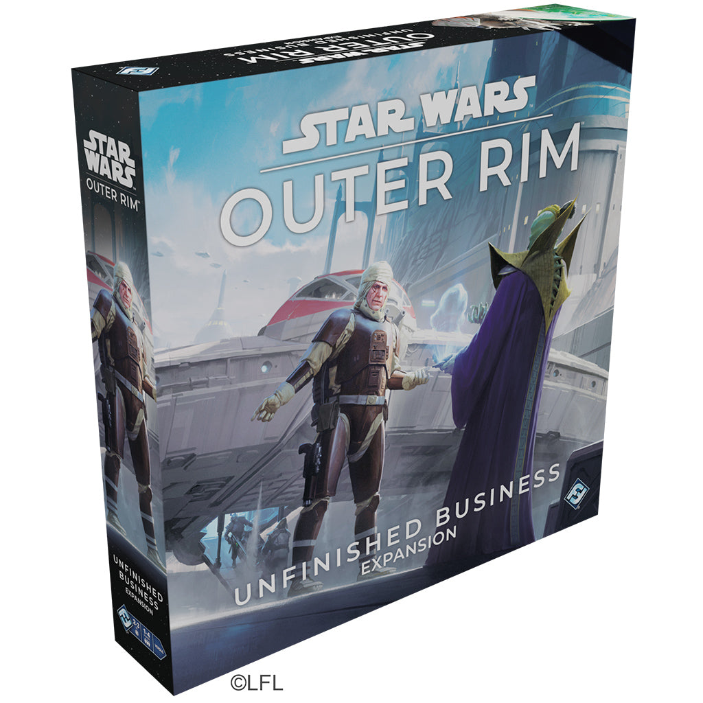 Star Wars Outer Rim Unfinished Business Expansion Board Games Fantasy Flight Games [SK]   