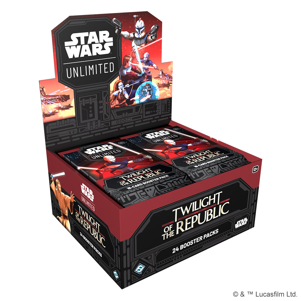 Star Wars Unlimited Twilight of the Republic Booster Box TCGs Misc Fantasy Flight Games [SK]   