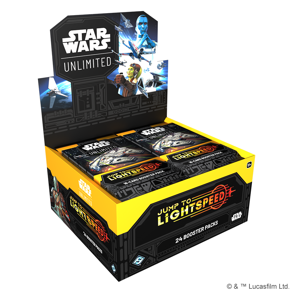 Star Wars Unlimited Jump To Lightspeed Booster Box TCGs Misc Fantasy Flight Games [SK]