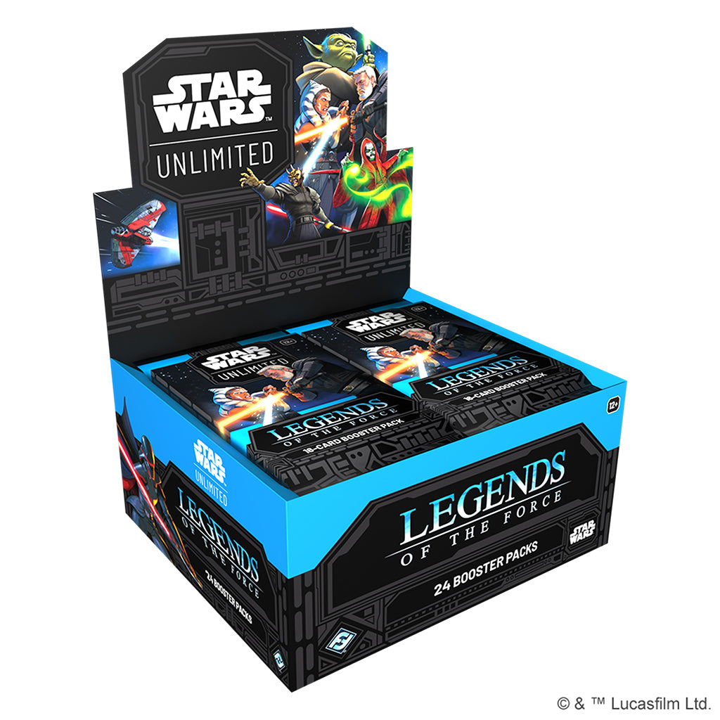 Star Wars Unlimited Legends of the Force Booster Box TCGs Misc Fantasy Flight Games [SK]