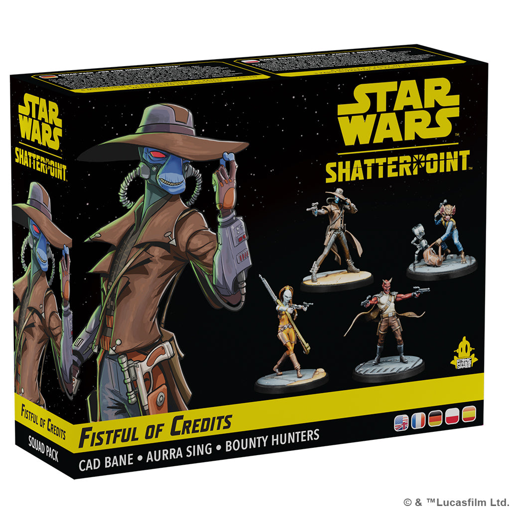 Star Wars Shatterpoint Fistful of Credits Squad Pack Star Wars Minis Atomic Mass Games [SK]   