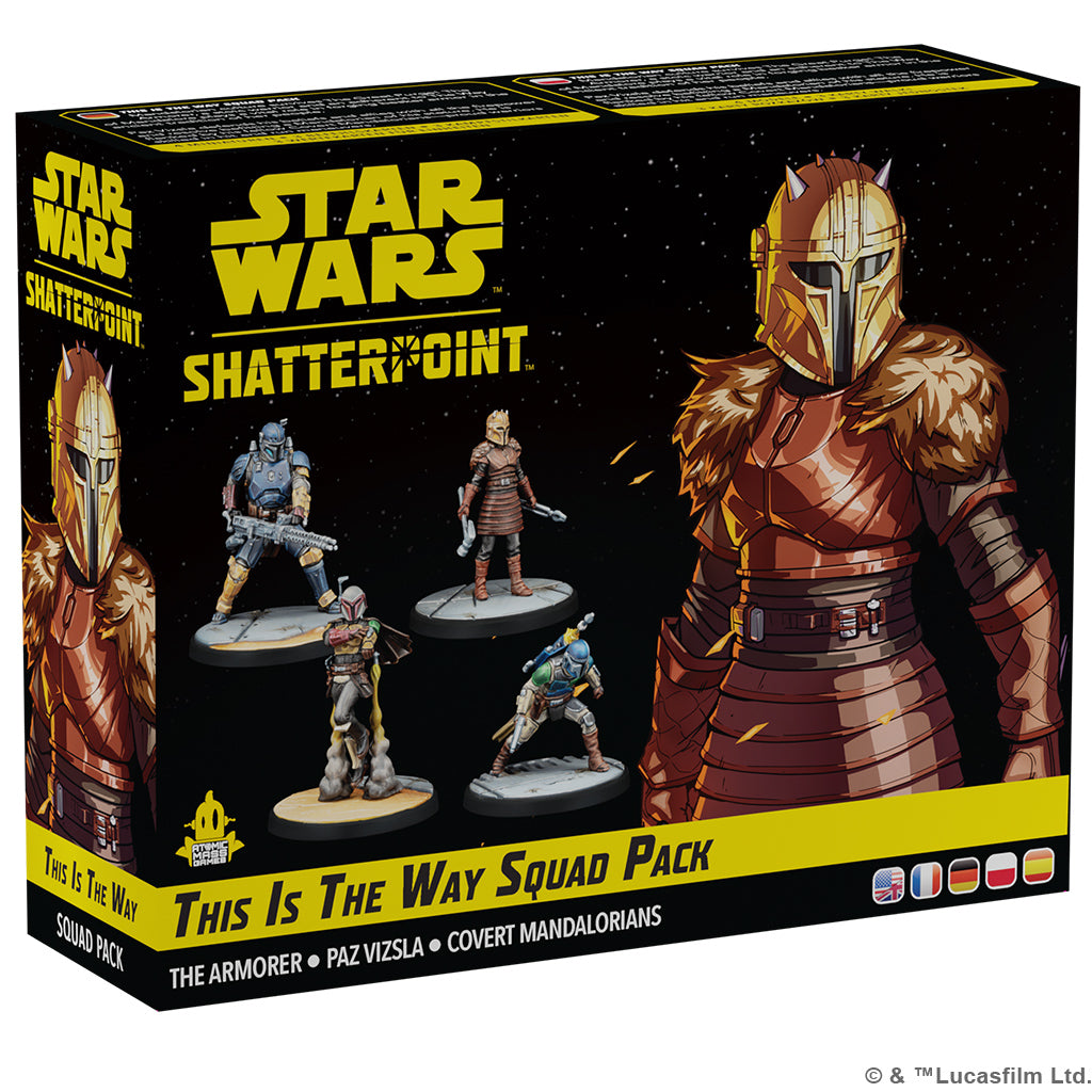 Star Wars Shatterpoint This Is The Way Squad Pack Star Wars Minis Atomic Mass Games [SK]   