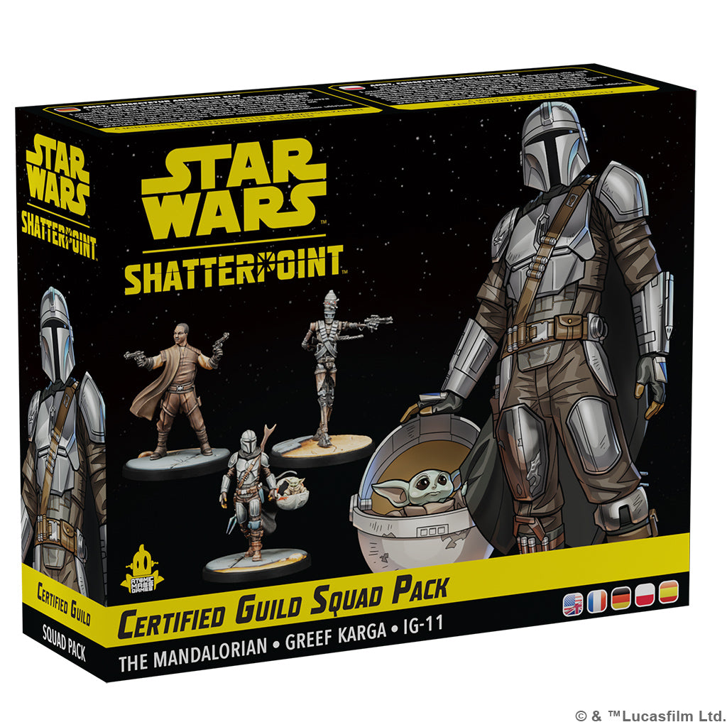 Star Wars Shatterpoint Certified Guild Squad Pack Star Wars Minis Atomic Mass Games [SK]   