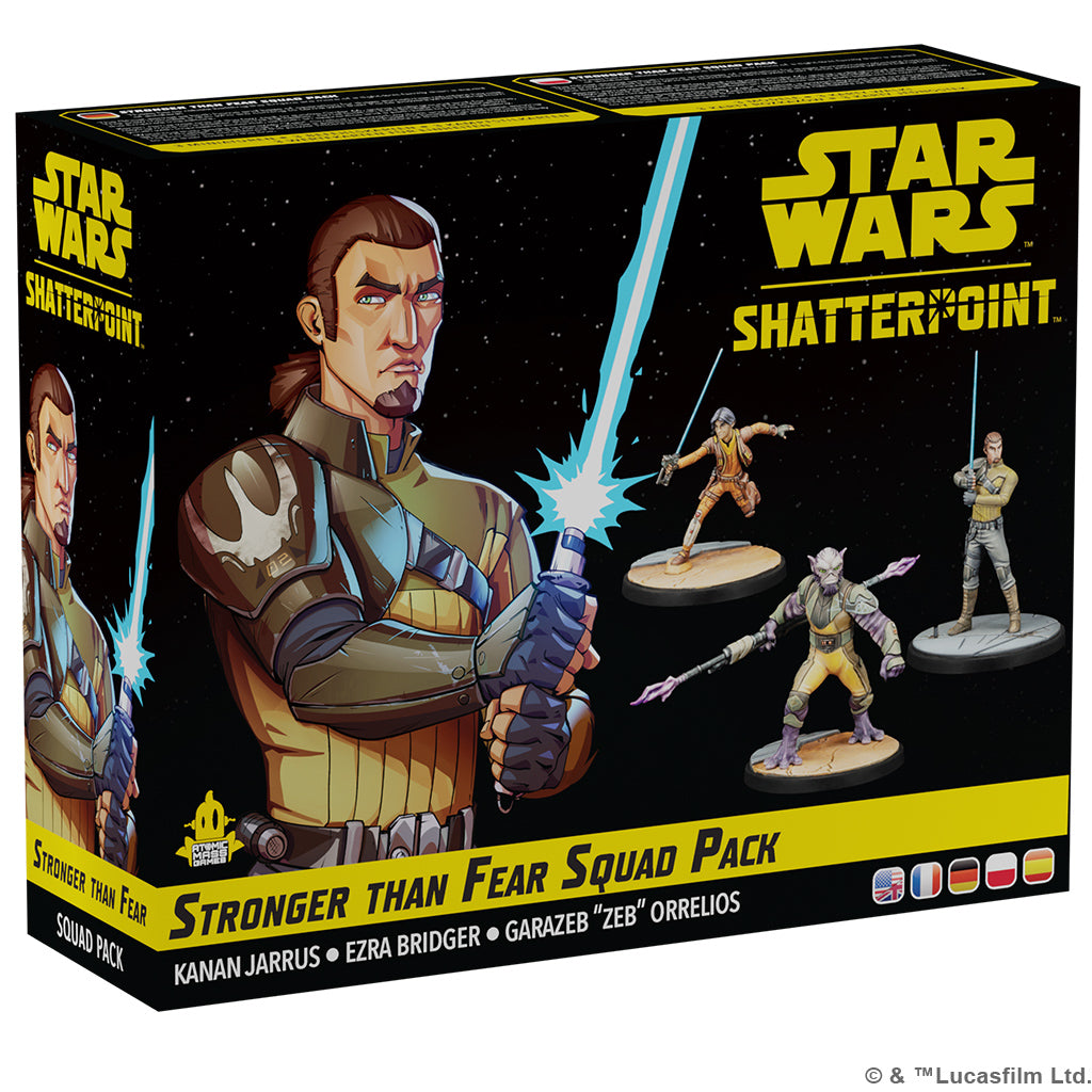 Star Wars Shatterpoint Stronger Than Fear Squad Pack Star Wars Minis Atomic Mass Games [SK]   