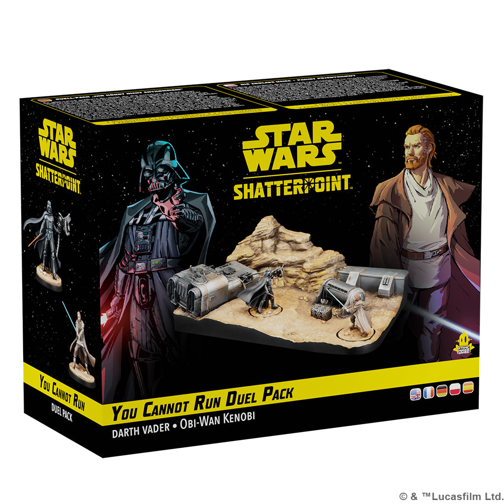 Star Wars Shatterpoint You Cannot Run Duel Pack Star Wars Minis Atomic Mass Games [SK]   