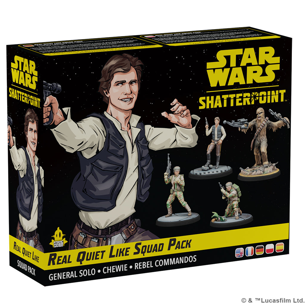 Star Wars Shatterpoint Real Quiet Like Squad Pack Star Wars Minis Atomic Mass Games [SK]   