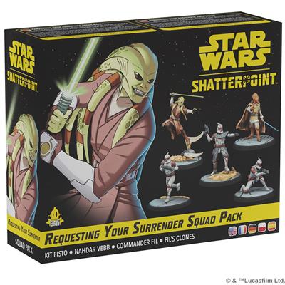Star Wars Shatterpoint Requesting Your Surrender Squad Pack Star Wars Minis Atomic Mass Games [SK]