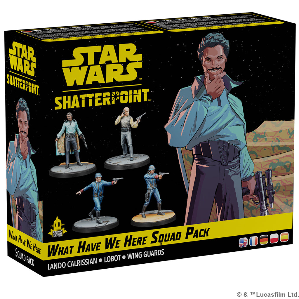 Star Wars Shatterpoint What Have We Here Squad Pack Star Wars Minis Atomic Mass Games [SK]   