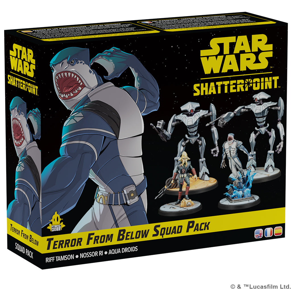 Star Wars Shatterpoint Terror From Below Squad Pack Star Wars Minis Atomic Mass Games [SK]