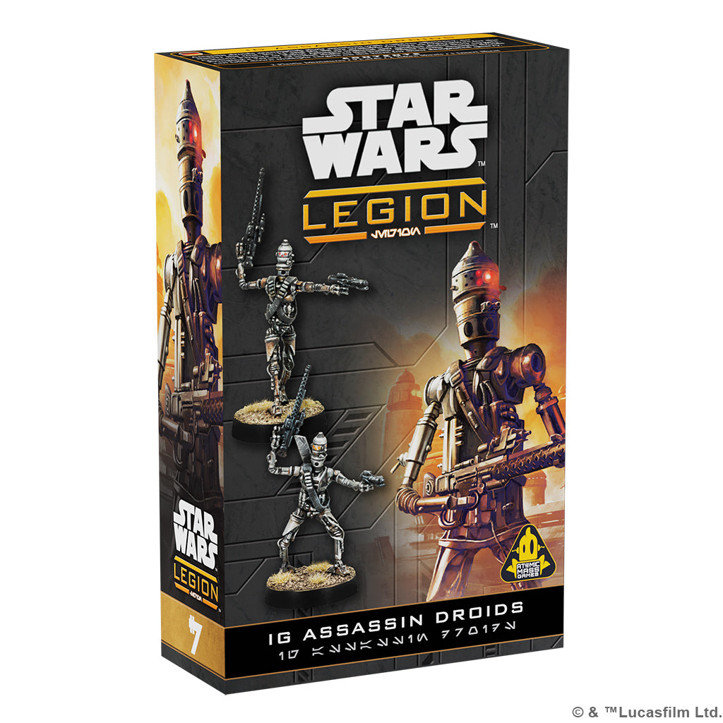 Star Wars Legion IG-Series Assassin Droids Minis - Misc Atomic Mass Games [SK]