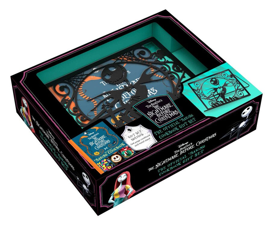 Nightmare Before Christmas Backing Cookbook Gift Set Books Insight Editions [SK]   