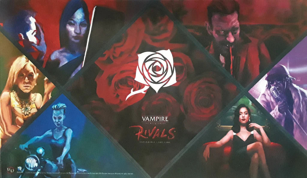 CLEARANCE Vampire the Masquerade Rivals Rivals Toreador Playmat Game Accessory Renegade Game Studios [SK]