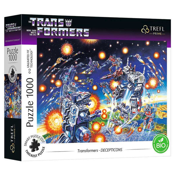 Transformers: Decepticons 1000pc Puzzles Trefl Prime [SK]