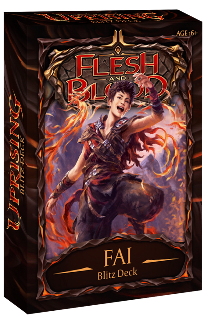 Flesh & Blood Uprising Fai Blitz Deck TCGs Misc Legend Story Studios [SK]   