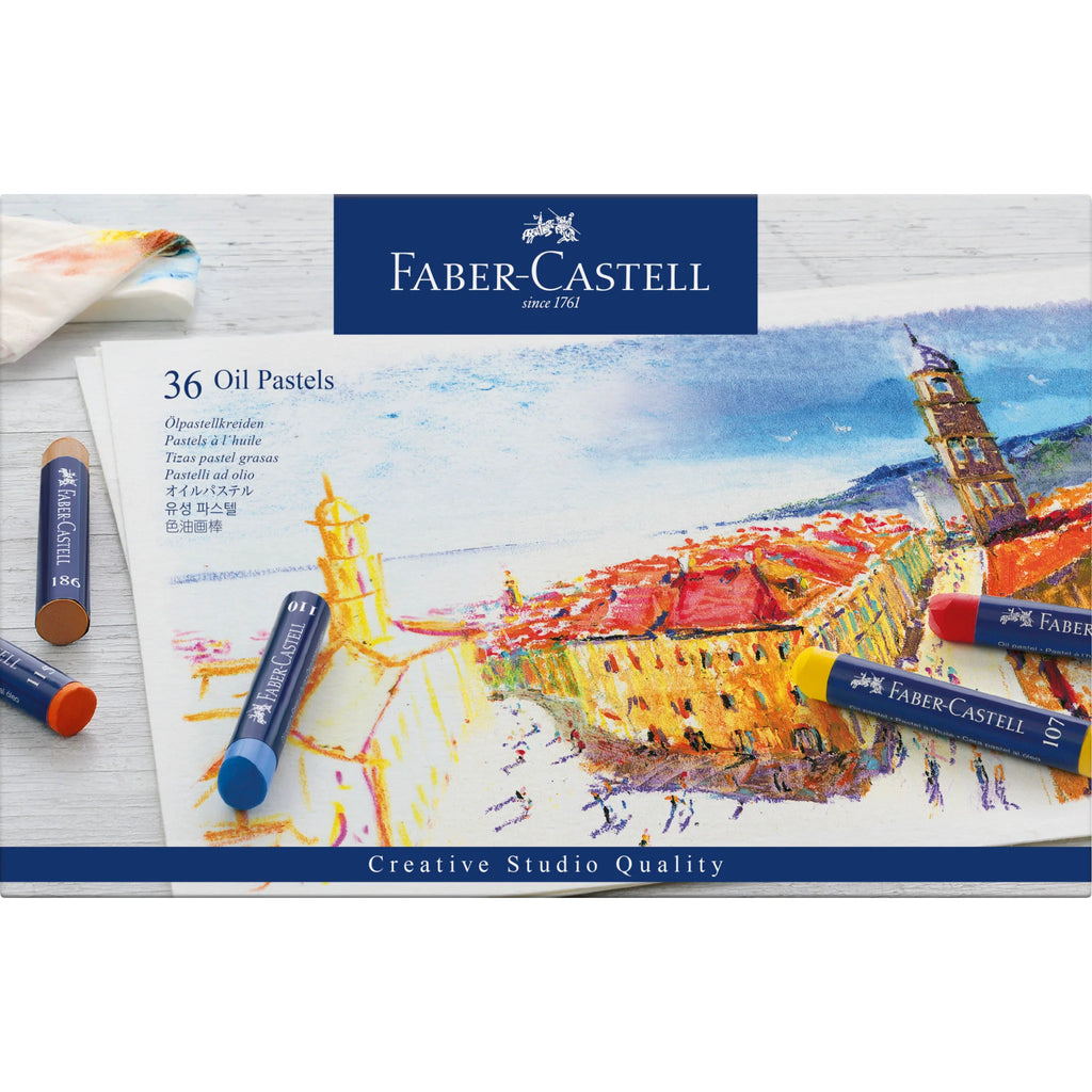 Faber-Castell Oil Pastels 36 Piece Art Supplies Faber-Castell [SK]   