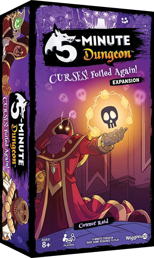 5 Minute Dungeon: Curses! Foiled Again! Expansion Board Games Wiggles 3D [SK]   