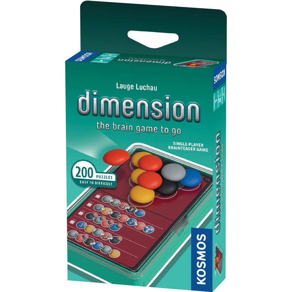 Dimension: The Brain Game To Go Activities Thames & Kosmos [SK]   